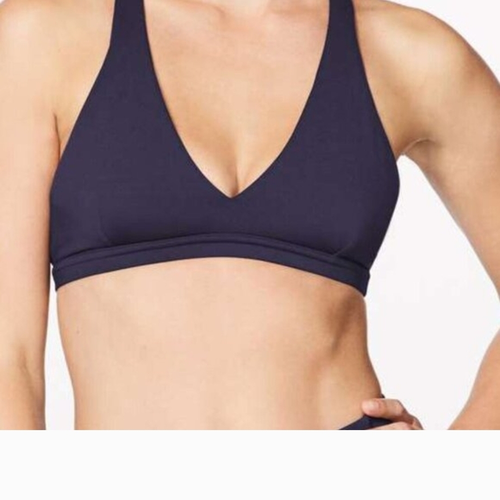 Elegant Navy Blue Bralette